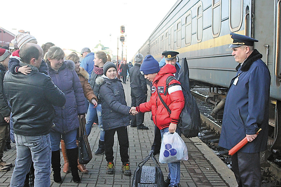 Головне у подорожі — зустріти нового друга. Фото Миколи МАЦЮКА